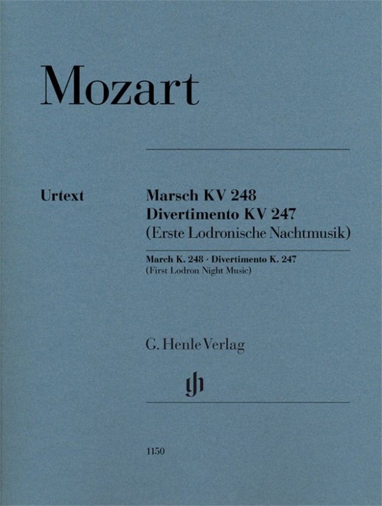 March K. 248 And Divertimento K. 247